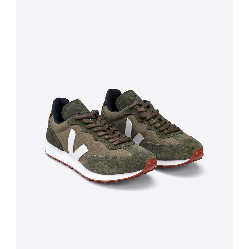 Veja RIO BRANCO RIPSTOP Men's Running Shoes Olive | CA 165RVD